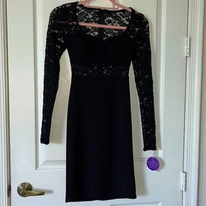Black dress from Windsor. Very pretty with stretchy lace.